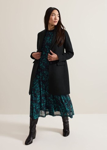 Phase Eight Lydia Wool Coats Green Canada | FWMVKH-438